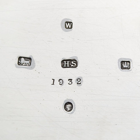 1889年 英国アンティーク 純銀製ティーキャディー 196g Henry Stratford